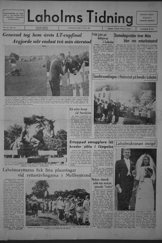 Förstasidan, Måndag 17 juli 1967