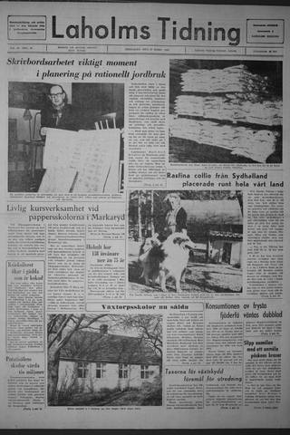 Förstasidan, Fredag 17 mars 1967