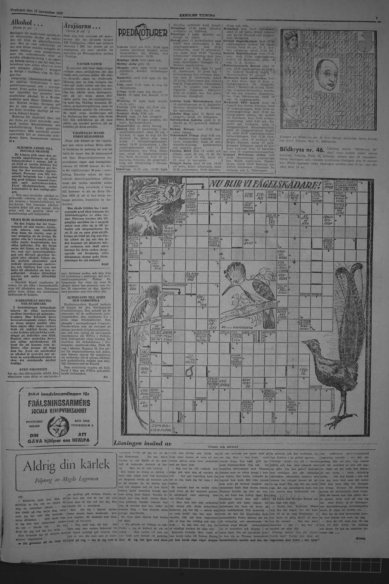 Laholms Tidning Fredag 17 november 1967, sida 7