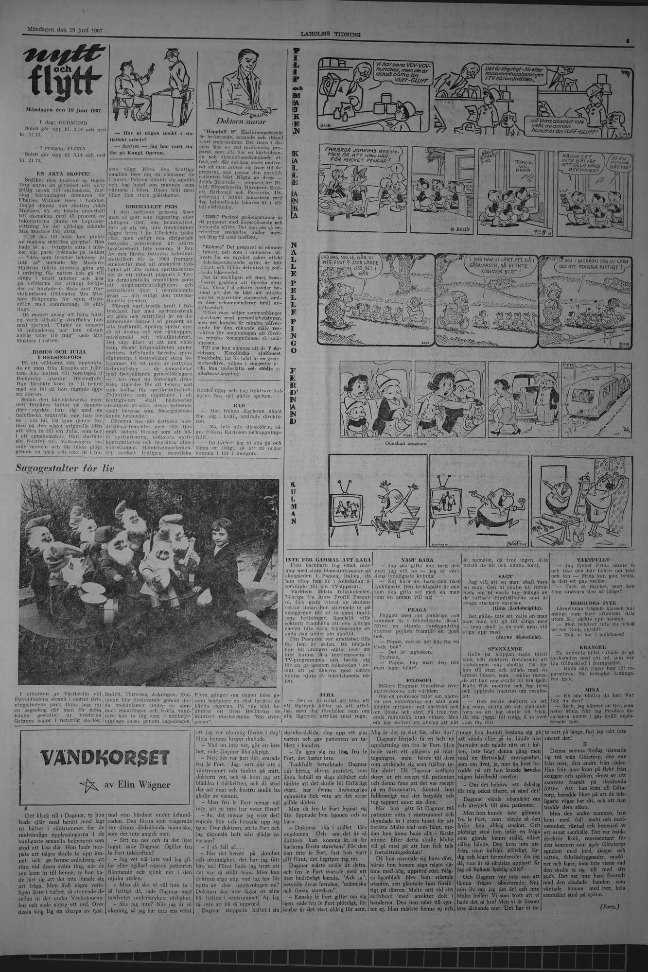 Laholms Tidning Måndag 19 juni 1967, sida 5