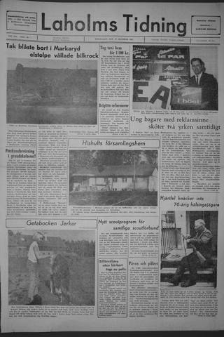 Förstasidan, Torsdag 19 oktober 1967