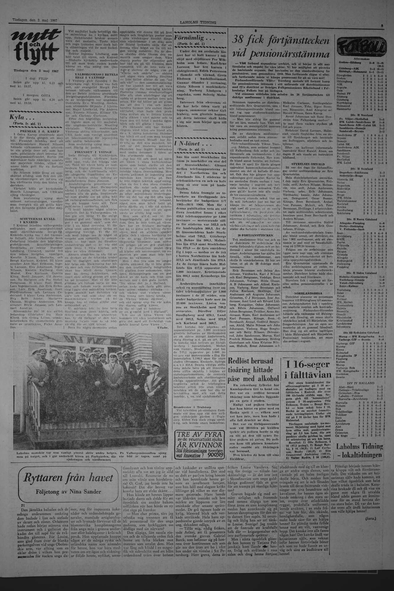 Laholms Tidning Tisdag 2 maj 1967, sida 5