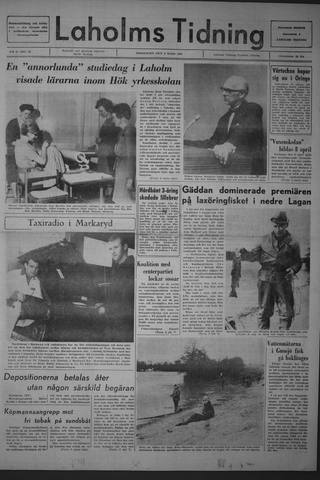 Förstasidan, Torsdag 2 mars 1967