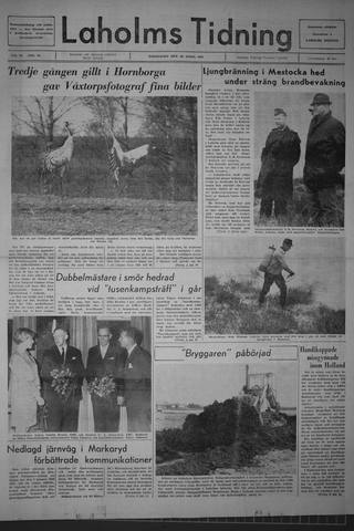 Förstasidan, Torsdag 20 april 1967