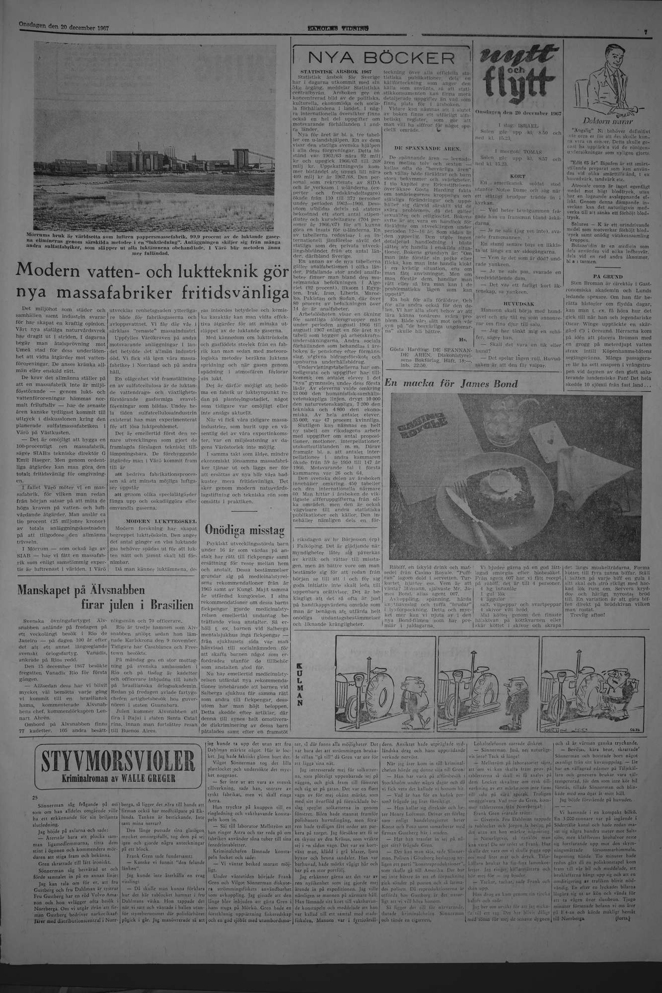 Laholms Tidning Onsdag 20 december 1967, sida 7