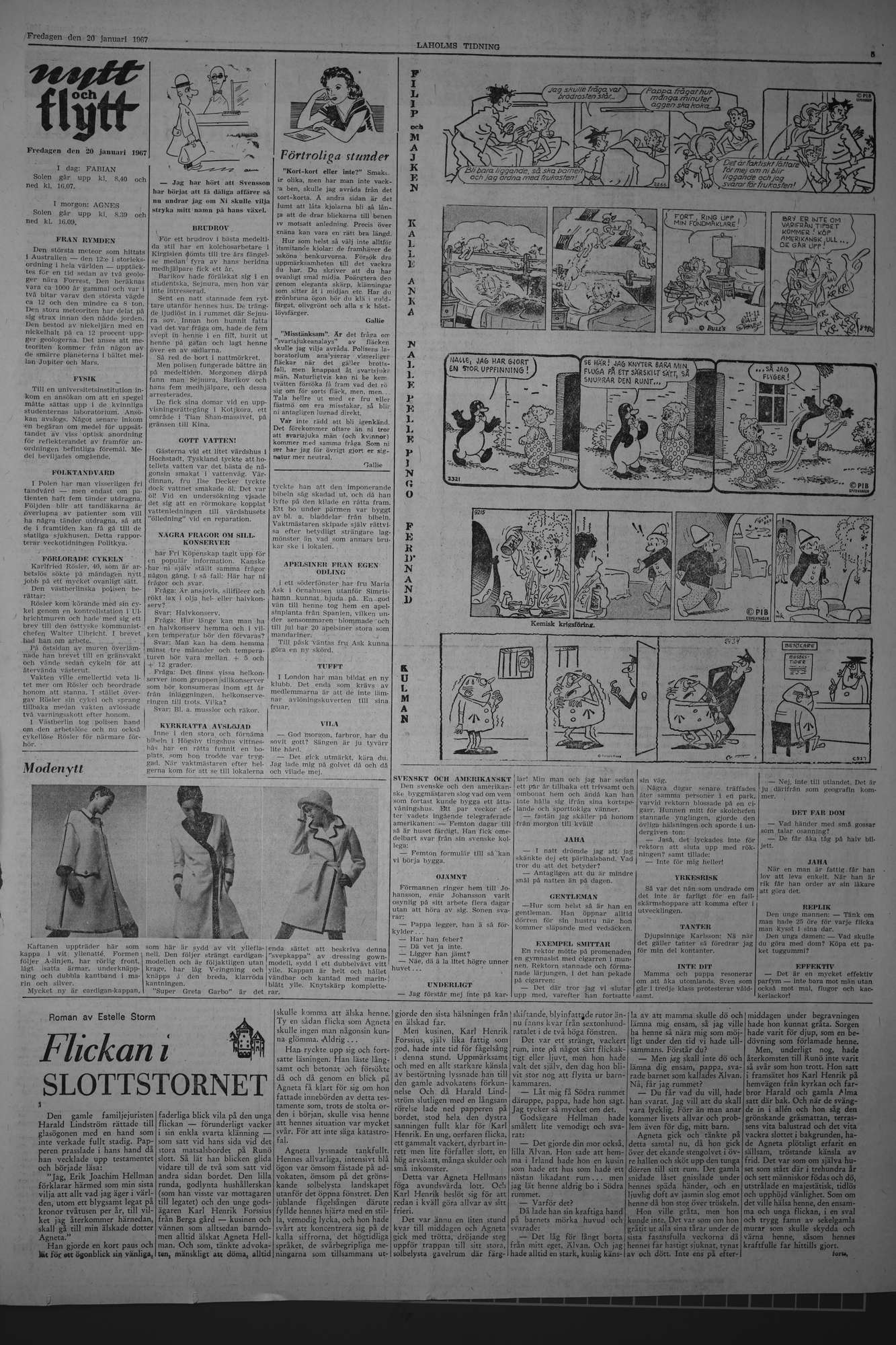 Laholms Tidning Fredag 20 januari 1967, sida 5