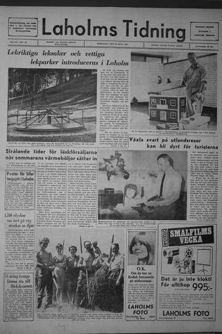 Förstasidan, Onsdag 21 juni 1967