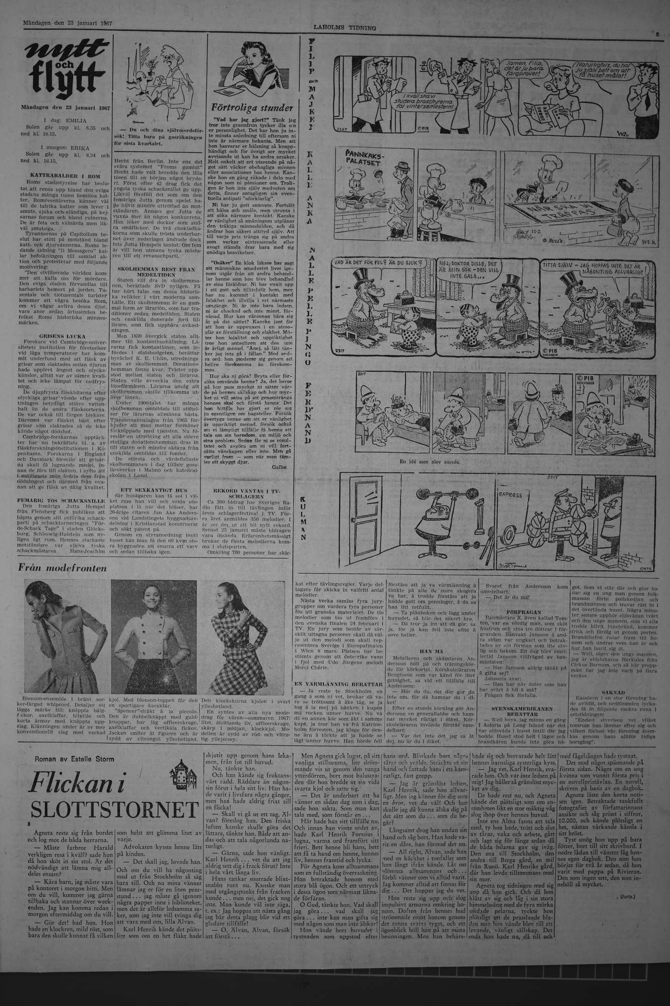 Laholms Tidning Måndag 23 januari 1967, sida 5