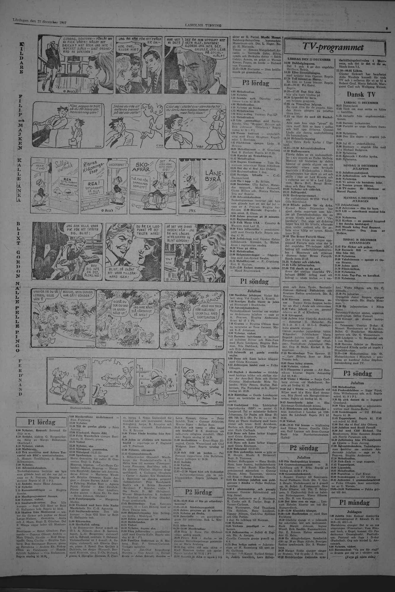 Laholms Tidning Torsdag 23 november 1967, sida 5