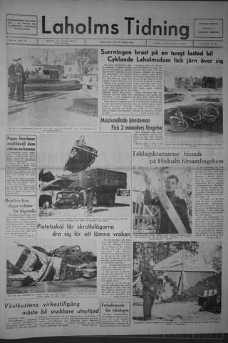 Förstasidan, Onsdag 26 april 1967