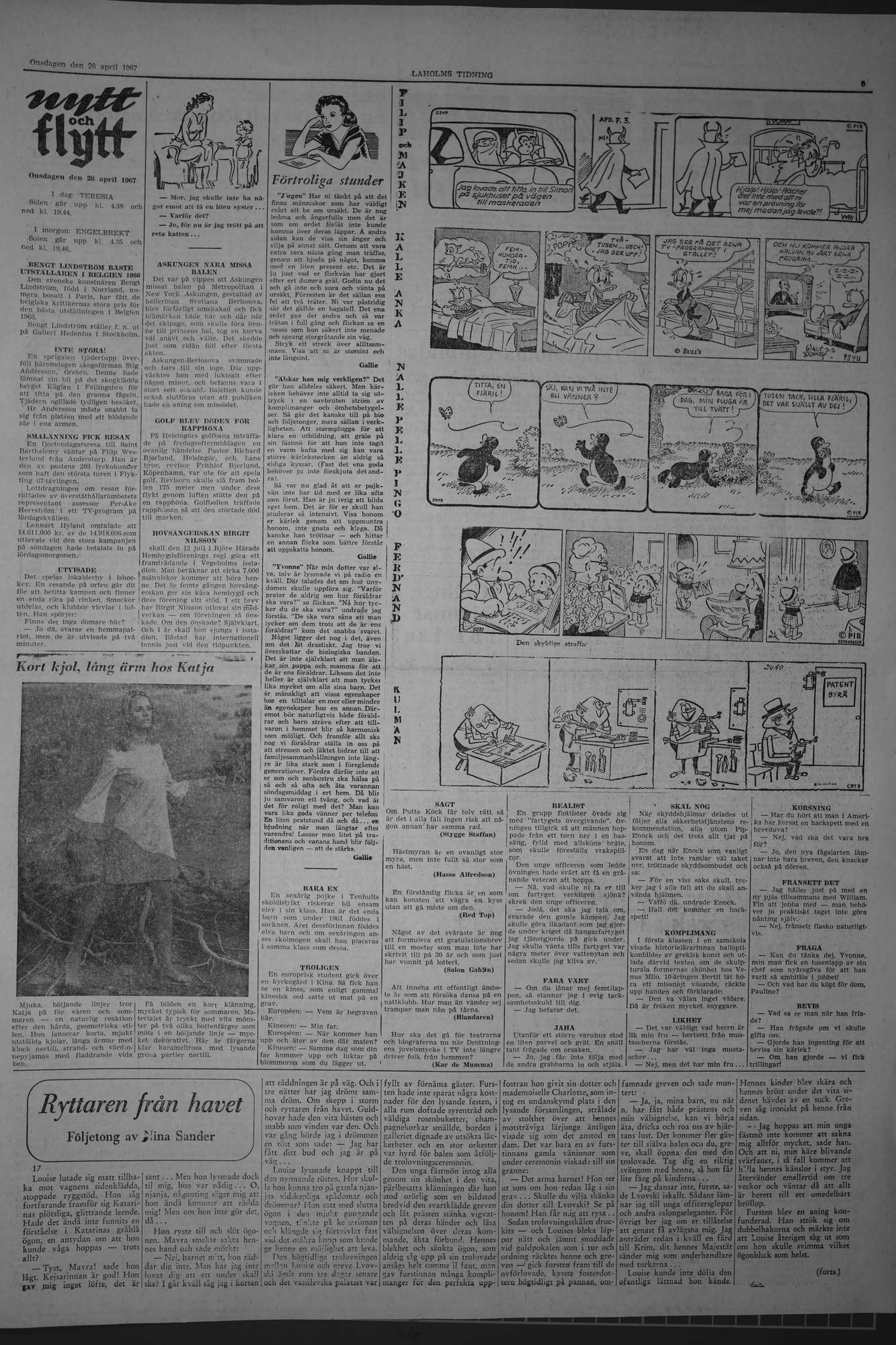 Laholms Tidning Onsdag 26 april 1967, sida 5