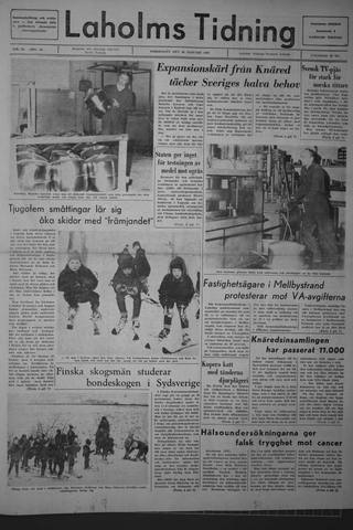 Förstasidan, Torsdag 26 januari 1967