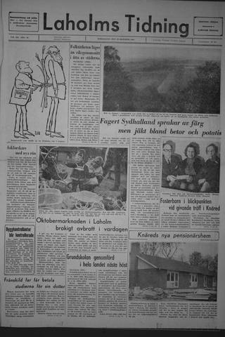 Förstasidan, Torsdag 26 oktober 1967