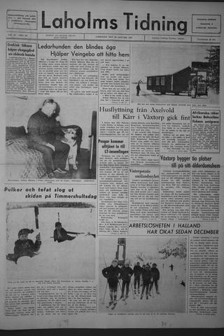 Förstasidan, Lördag 28 januari 1967