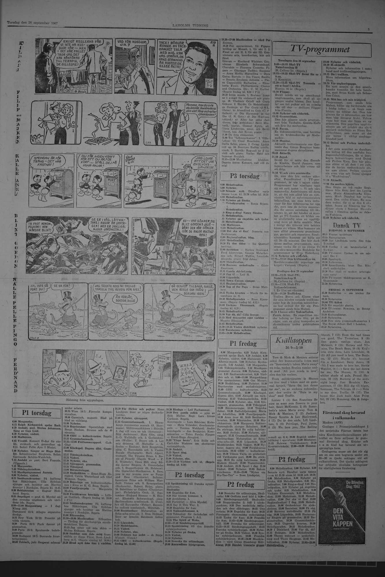 Laholms Tidning Torsdag 28 september 1967, sida 5