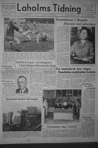 Förstasidan, Måndag 29 maj 1967