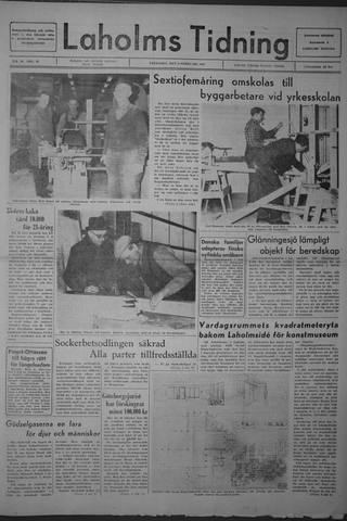 Förstasidan, Fredag 3 februari 1967