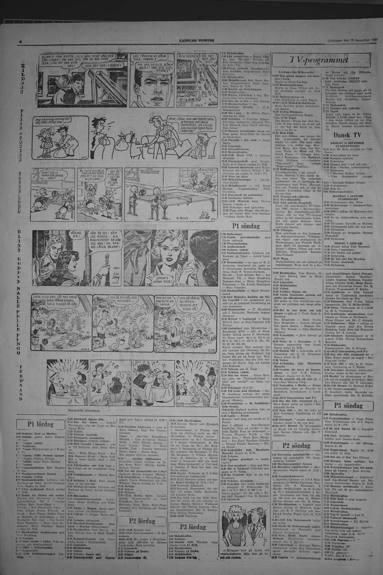 Laholms Tidning Lördag 30 december 1967, sida 6