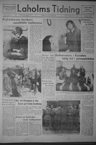 Förstasidan, Torsdag 30 mars 1967
