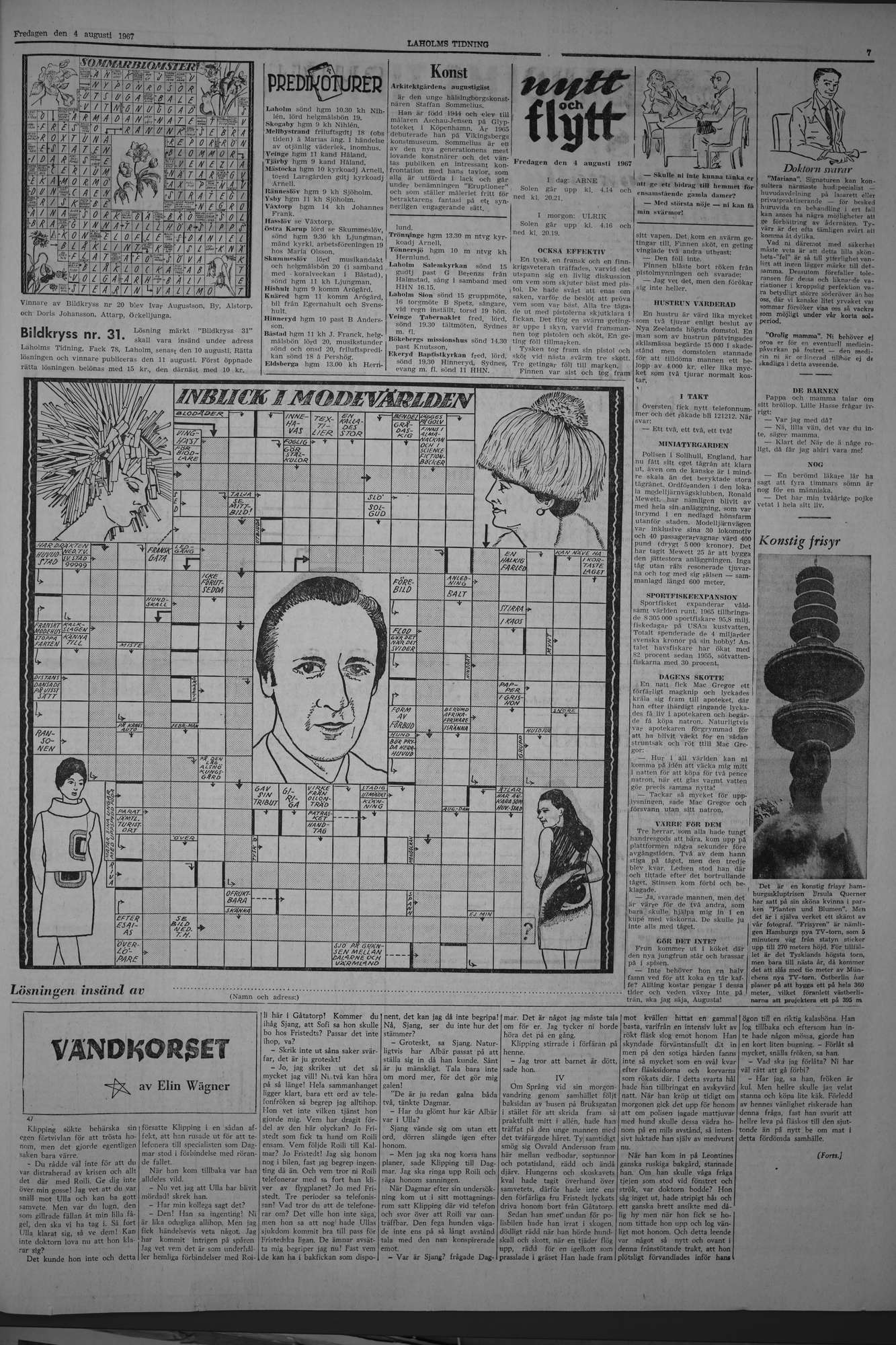 Laholms Tidning Fredag 4 augusti 1967, sida 7