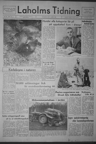 Förstasidan, Onsdag 5 april 1967