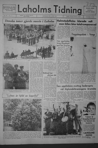 Förstasidan, Måndag 5 juni 1967