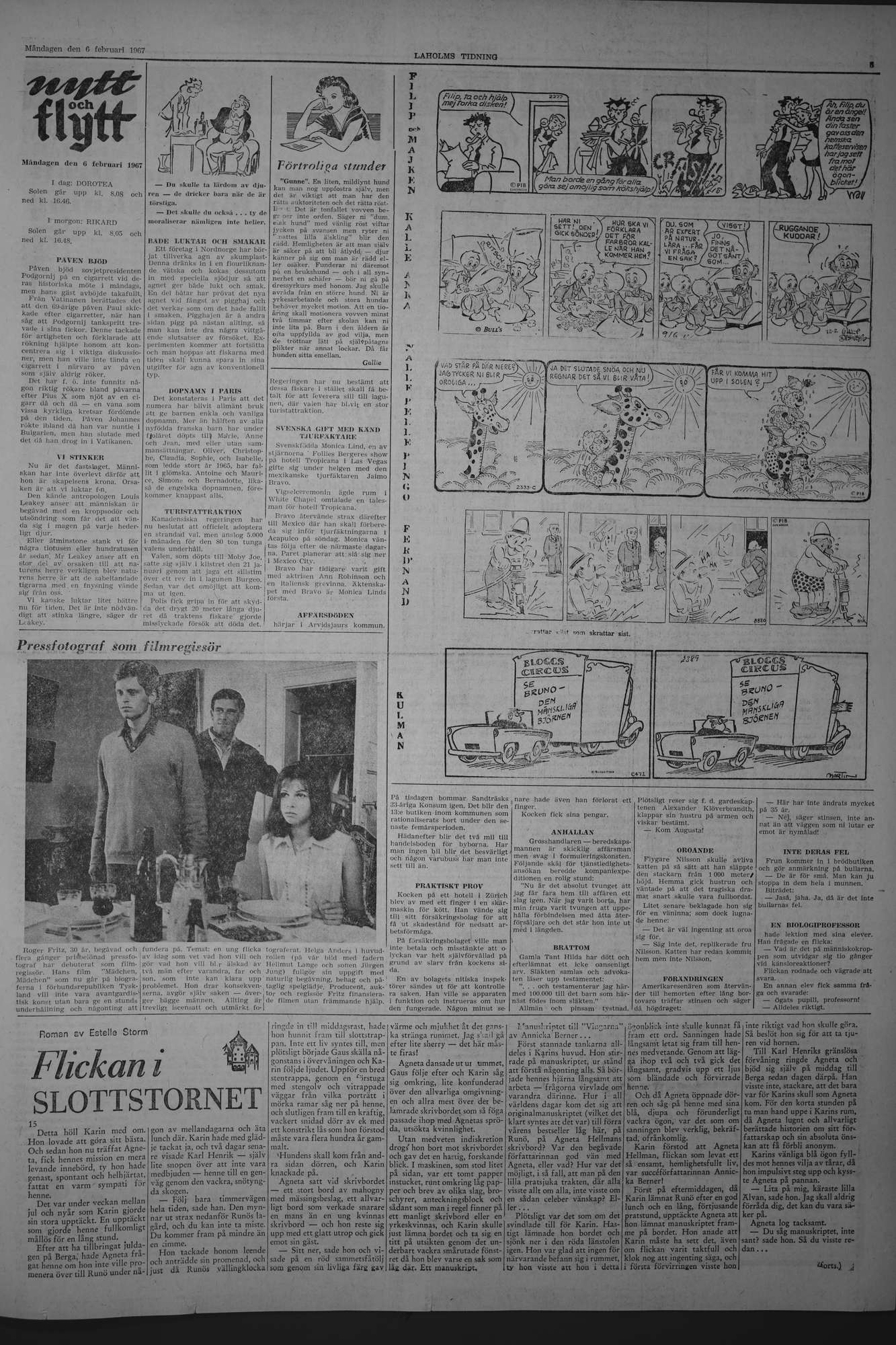 Laholms Tidning Måndag 6 februari 1967, sida 5