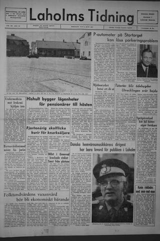 Förstasidan, Tisdag 6 juni 1967