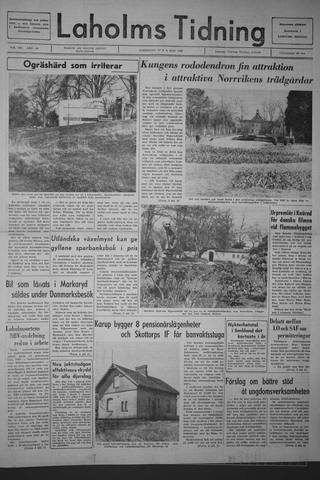 Förstasidan, Lördag 6 maj 1967