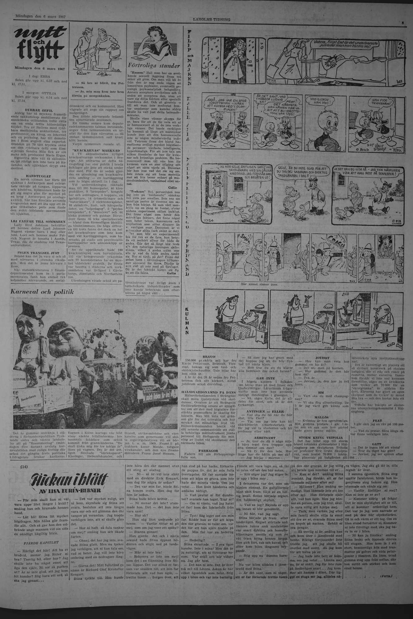 Laholms Tidning Måndag 6 mars 1967, sida 5
