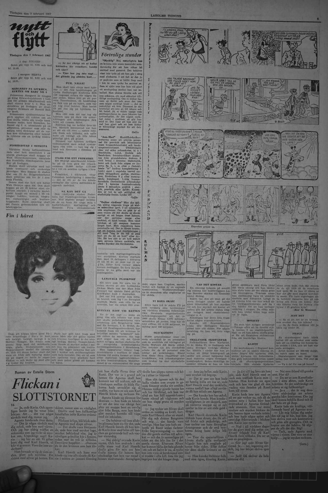 Laholms Tidning Tisdag 7 februari 1967, sida 5