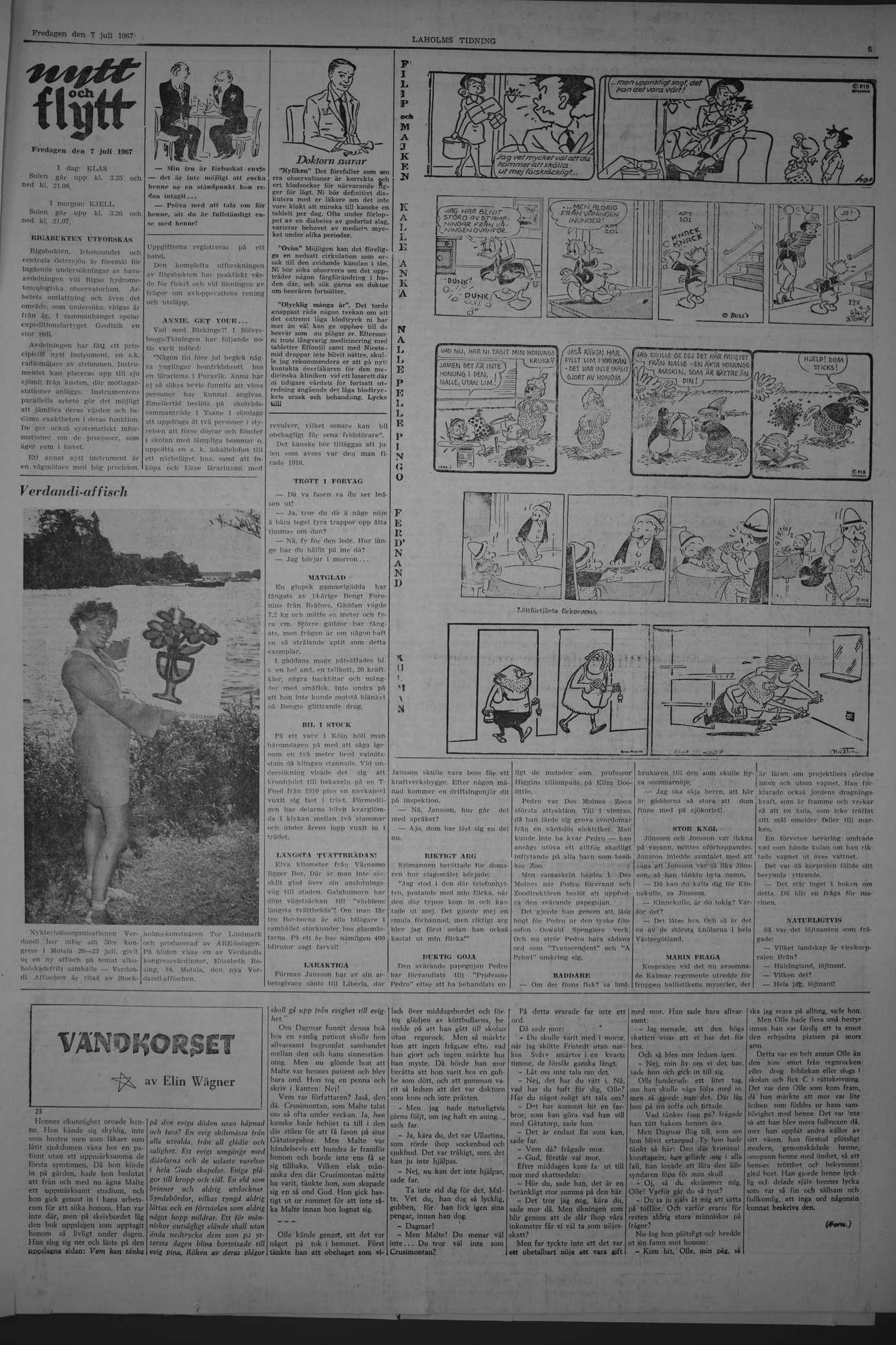 Laholms Tidning Fredag 7 juli 1967, sida 5
