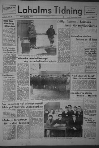 Förstasidan, Onsdag 8 mars 1967