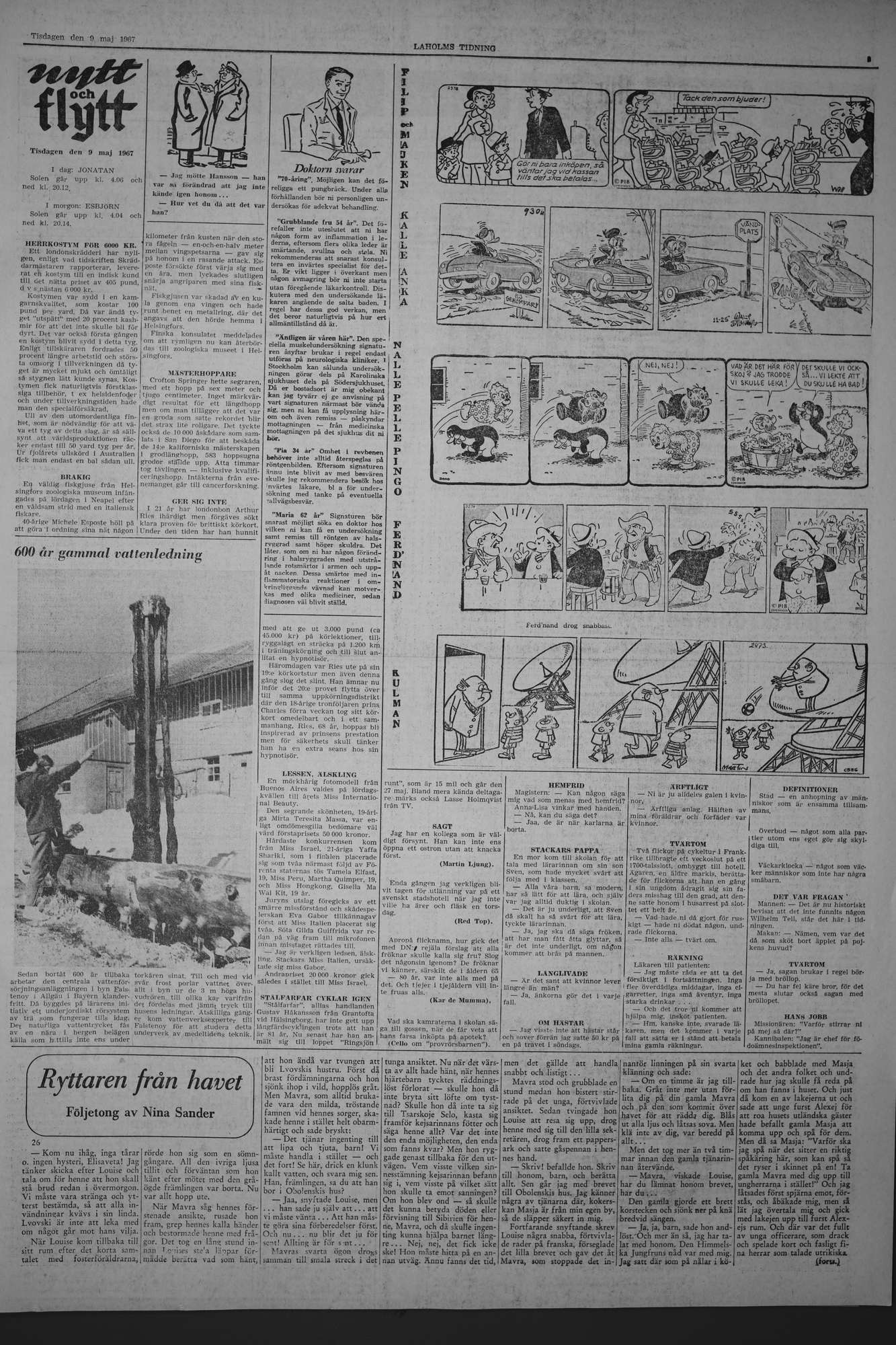 Laholms Tidning Tisdag 9 maj 1967, sida 5