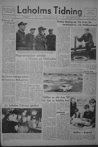 Förstasidan, Fredag 10 maj 1968
