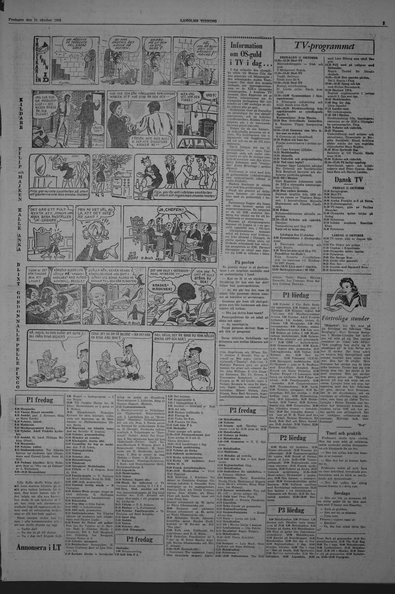 Laholms Tidning Fredag 11 oktober 1968, sida 5