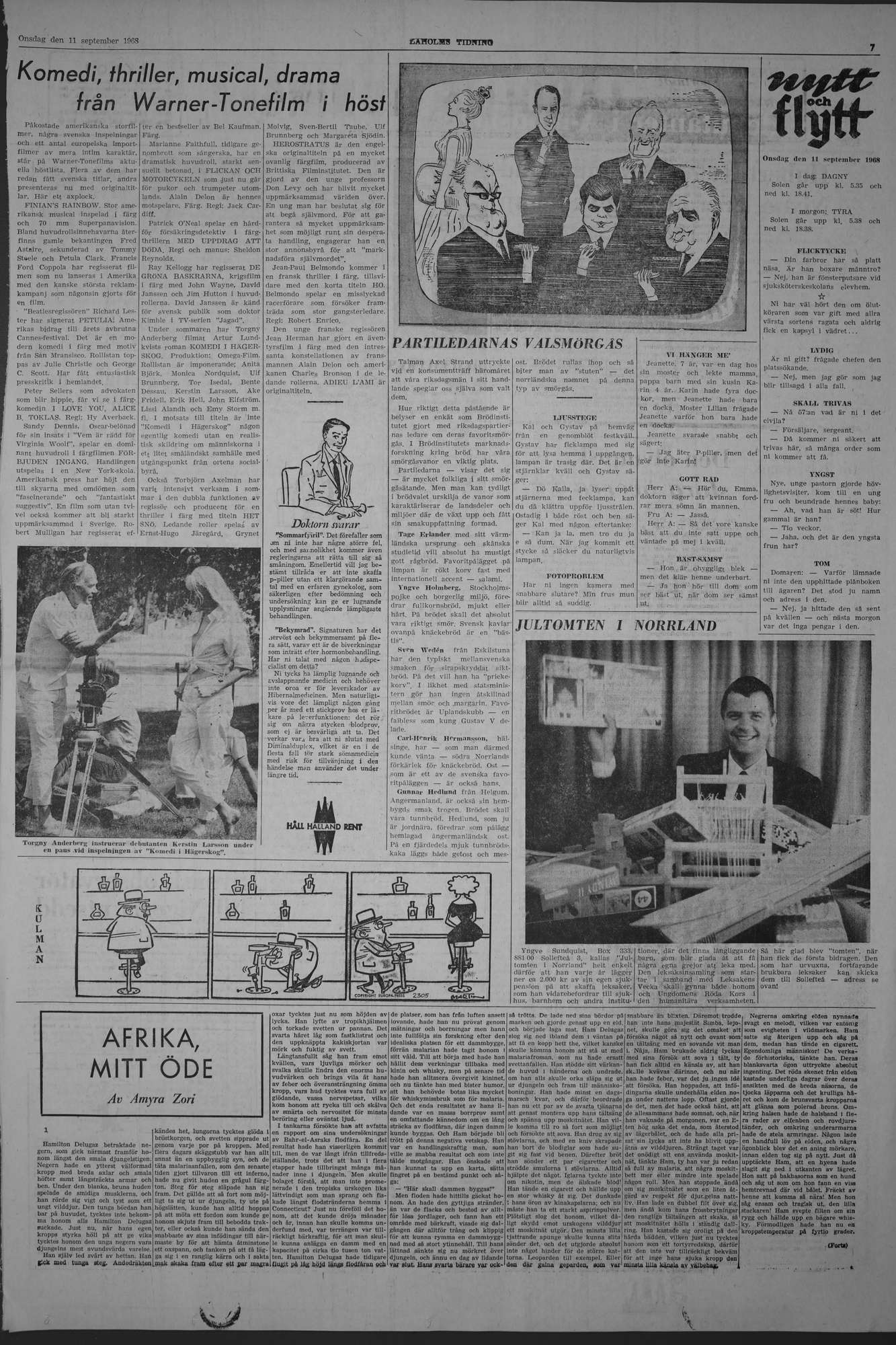 Laholms Tidning Onsdag 11 september 1968, sida 7
