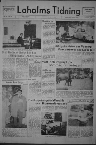 Förstasidan, Fredag 12 juli 1968
