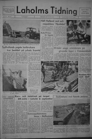 Förstasidan, Fredag 14 juni 1968