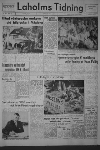 Förstasidan, Lördag 15 juni 1968