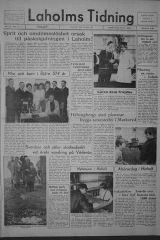 Förstasidan, Onsdag 15 maj 1968