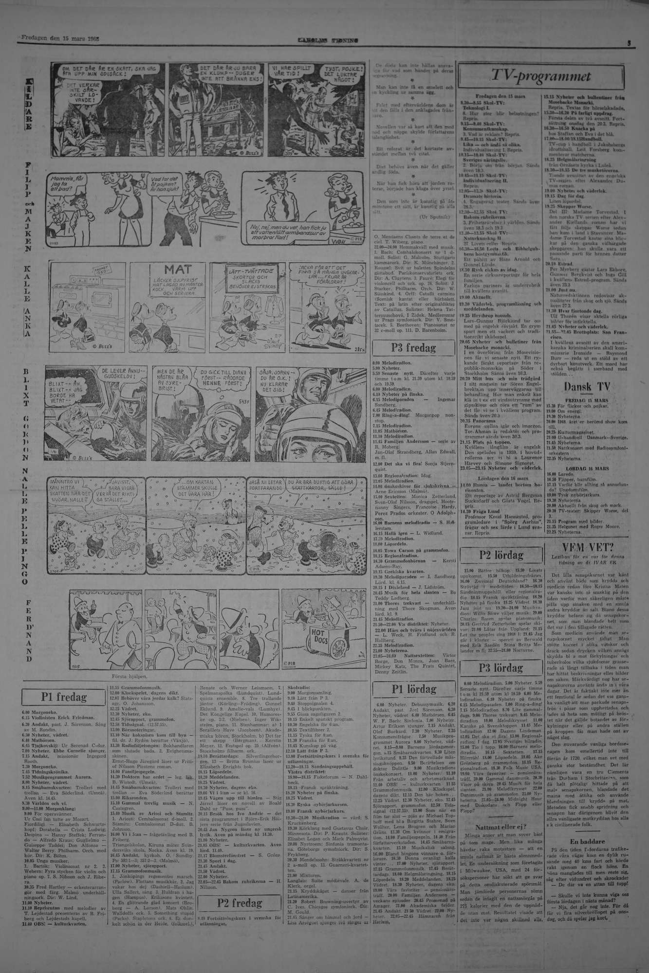 Laholms Tidning Fredag 15 mars 1968, sida 5