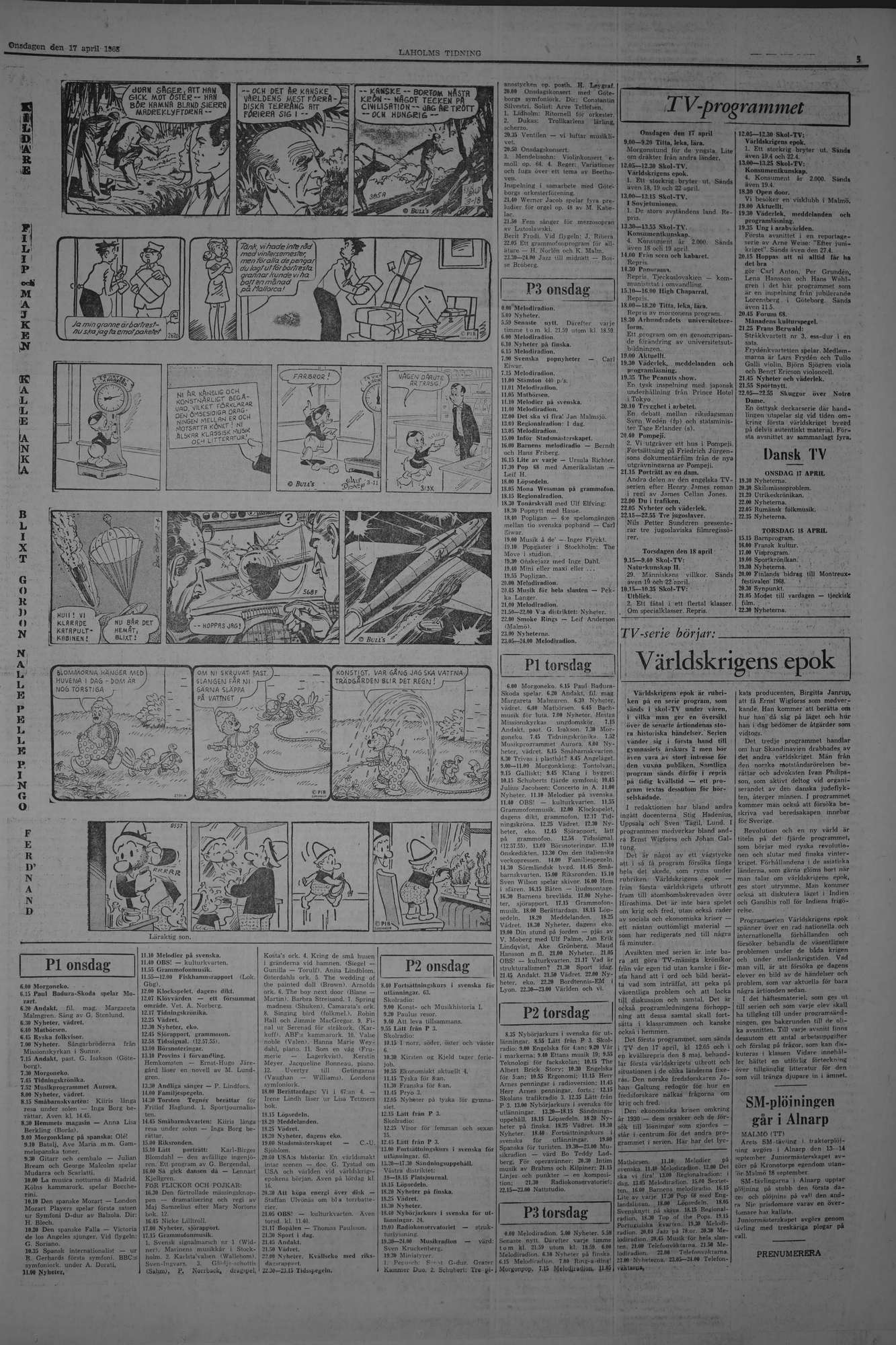 Laholms Tidning Onsdag 17 april 1968, sida 5