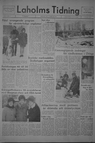 Förstasidan, Lördag 17 februari 1968
