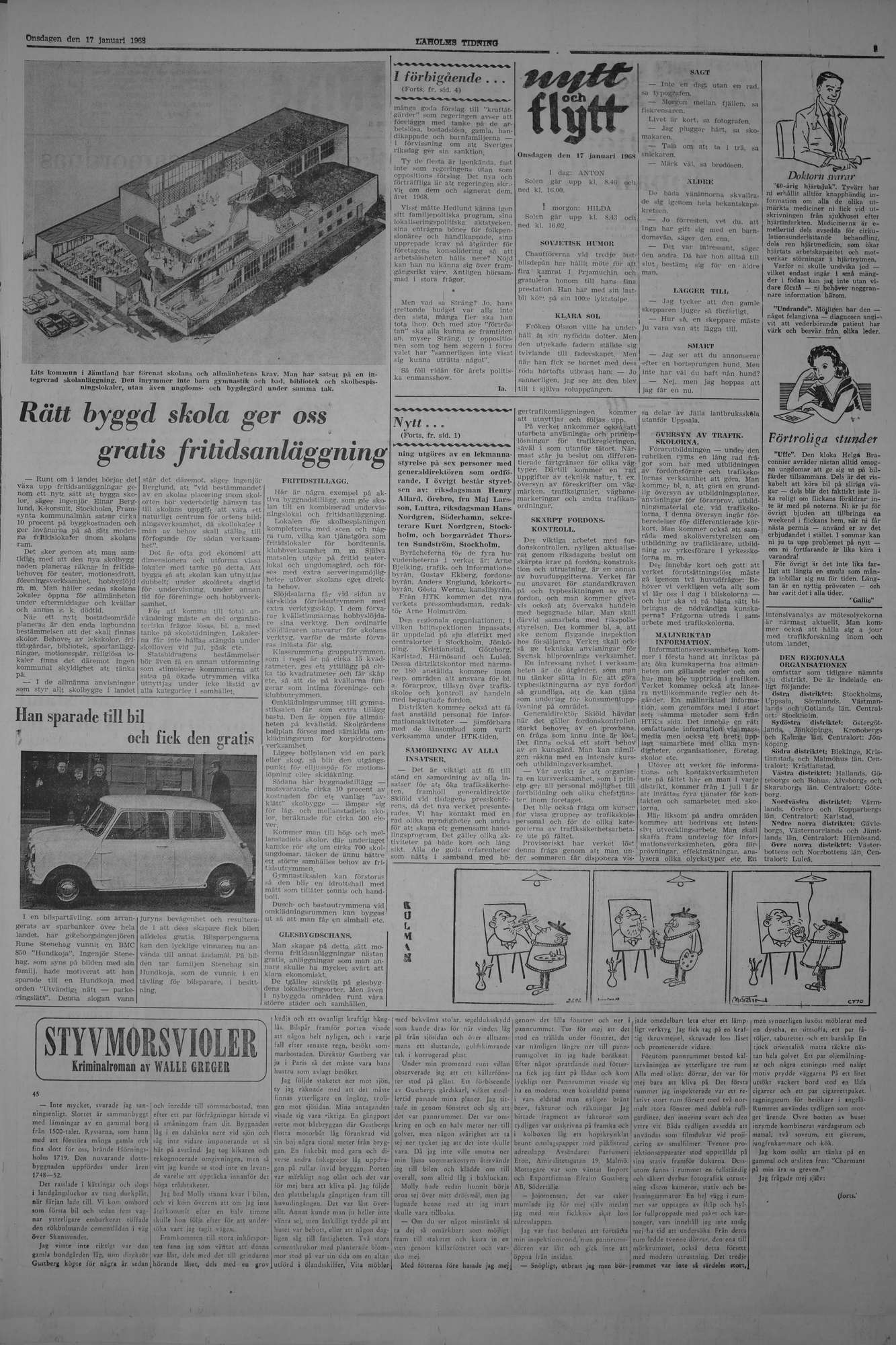 Laholms Tidning Onsdag 17 januari 1968, sida 7