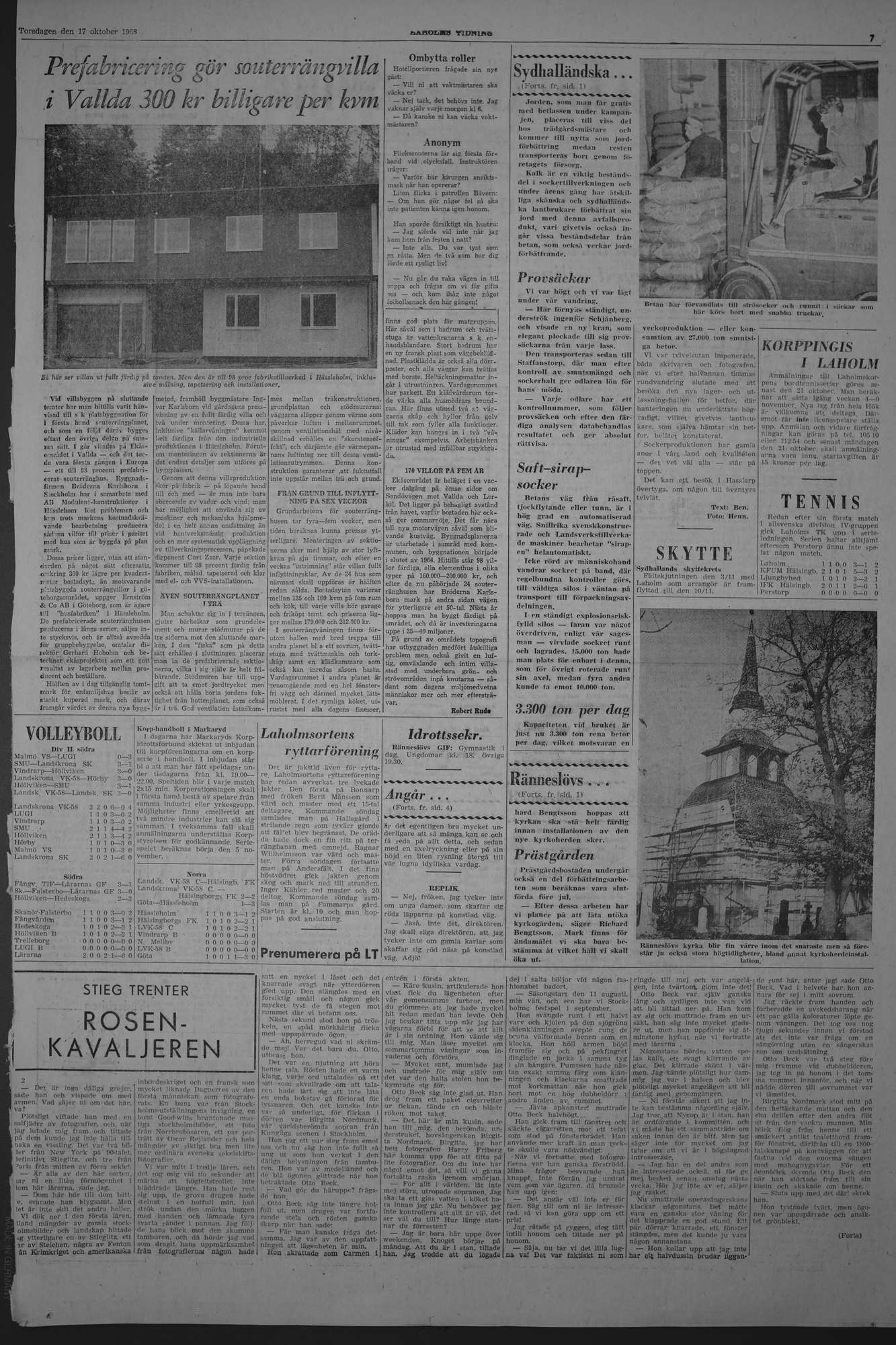 Laholms Tidning Torsdag 17 oktober 1968, sida 7