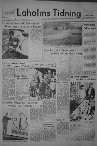 Förstasidan, Torsdag 18 april 1968