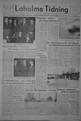 Förstasidan, Torsdag 18 januari 1968