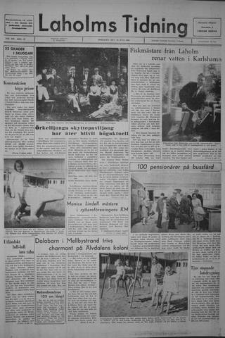 Förstasidan, Tisdag 18 juni 1968