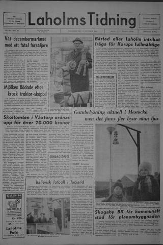 Förstasidan, Torsdag 19 december 1968